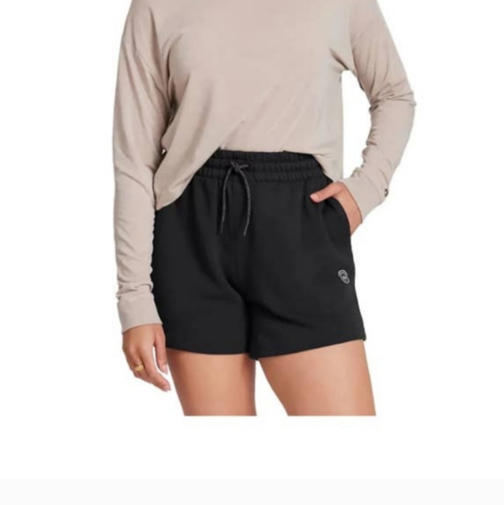 NWT allbirds Women's The R&R Sweat Shorts - SMALL - Black - SMALL